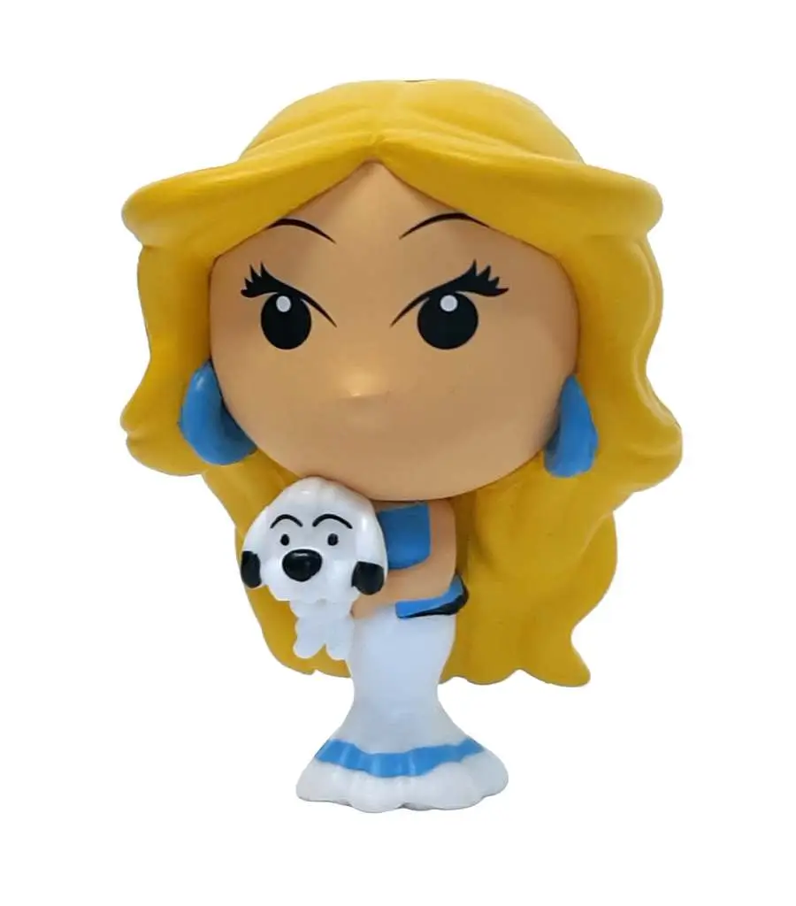 Figurine asterix falbala with dogmatix chibi